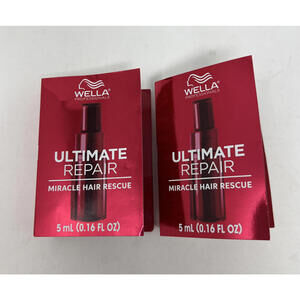 2X WELLA Professionals Ultimate Repair Miracle Hair Resuce 5 ml Brand New  19